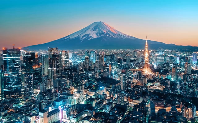 Tokyo skyline