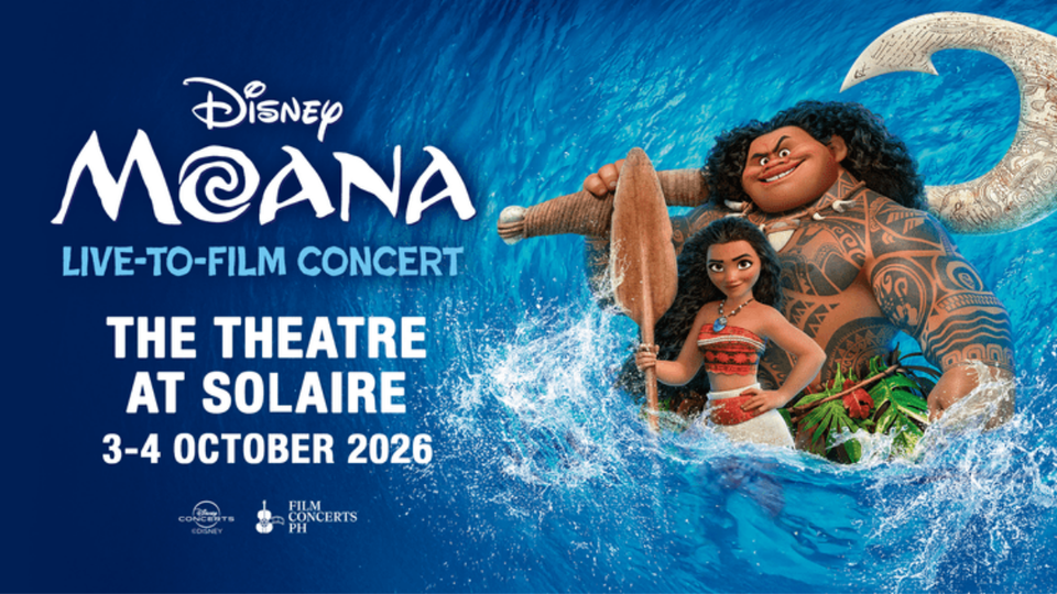 Disney’s Moana Live-to-Film Concert poster
