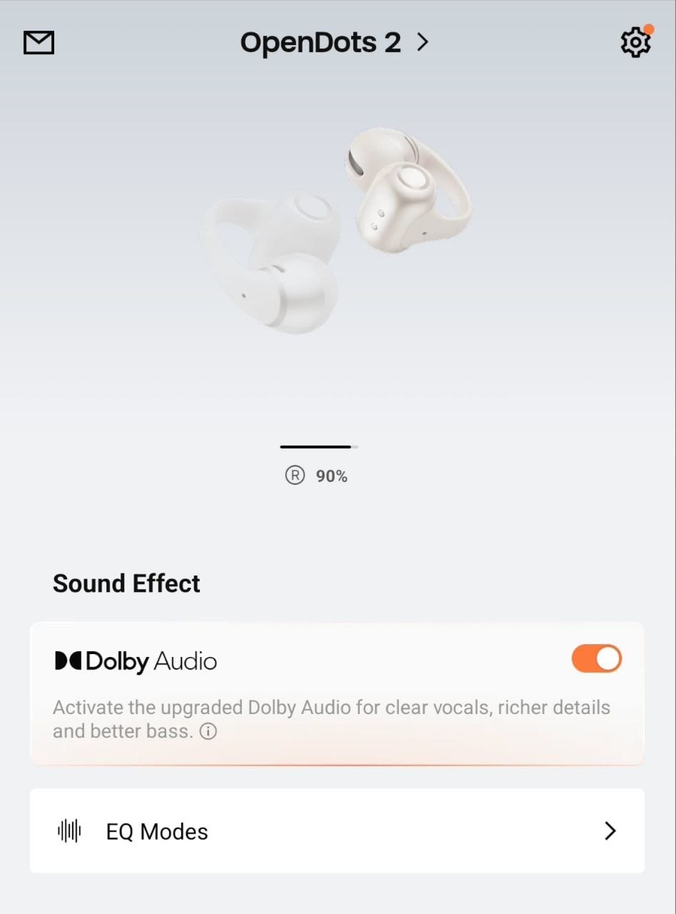shokz app opendots 2
