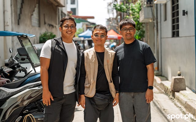 Rajee Florido, Stephen Pamorada, and Aldrich Cansino
