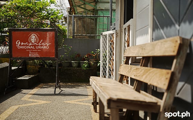 Blink and you might miss it. By Gonzales' shop is a small house along Mabini Street.