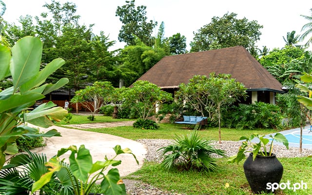 The Bali Farm has lots of green, open spaces