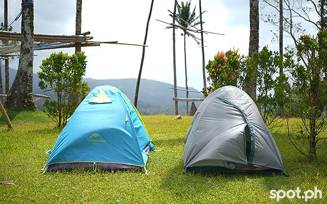 tents at esmeris farm