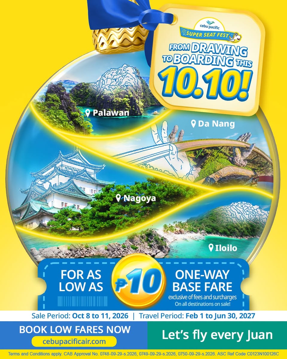 Cebu Pacific Air 10.10