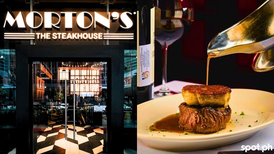 morton's the steakhouse uptown mall